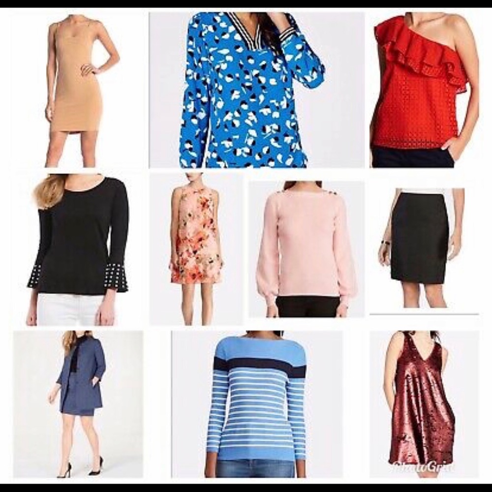 NEW WHOLESALE LOT OF 50 WOMENS DESIGNER CLOTHING